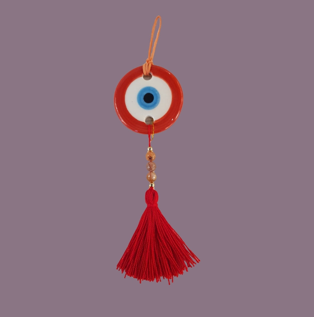 OJO TURCO MINI ROJO